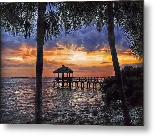 Pier Metal Print featuring the photograph Dream Pier by Hanny Heim