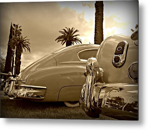 1949 Metal Print featuring the photograph Fine '49s by Steve Natale