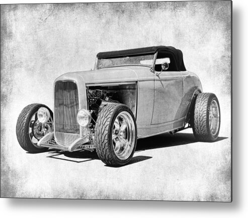 Ford Coupe Metal Print featuring the photograph Ford 32 Roadster by Steve McKinzie