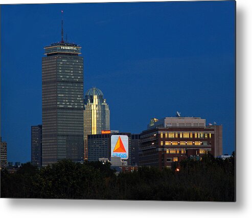 Opening Metal Print featuring the photograph Go Red Sox by Juergen Roth