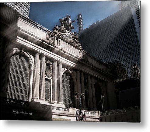 Manhattan Metal Print featuring the photograph Grand Central #1 by Aleksander Rotner