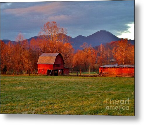  Metal Print featuring the photograph Hominy Valley Mornin' by Hominy Valley Photography