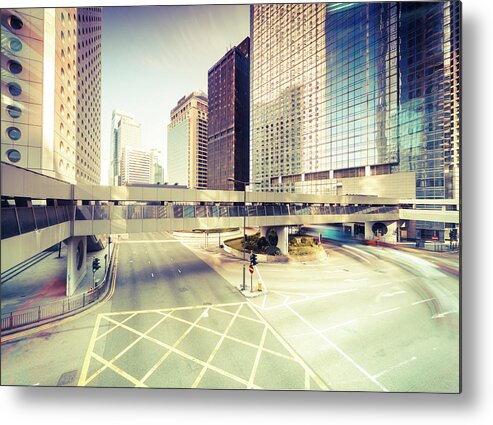 Chinese Culture Metal Print featuring the photograph Hong Kong by Laoshi