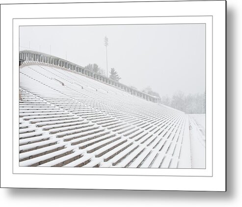 Cornell Metal Print featuring the photograph Iced Crescent by Monroe Payne