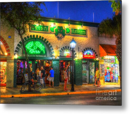 Irish Kevins Metal Print featuring the photograph Irish Kevin's Bar by Debbi Granruth