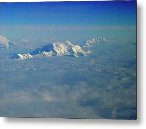 Aerial Photography Metal Print featuring the photograph Islands in the Sky by Jeremy Rhoades