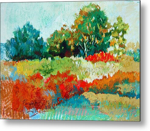 Landscape Metal Print featuring the painting Landscape 3 by Roger Parent