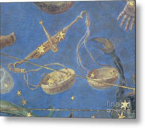 Libra Metal Print featuring the photograph Libra Constellation Zodiac Sign 1575 by Science Source