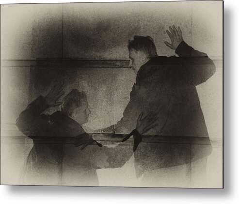 Ghostly Metal Print featuring the photograph Listen Very Closely and You'll Hear by Jim Cook