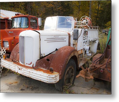 Mack Metal Print featuring the photograph Mack Truck 6 by Charles Harden