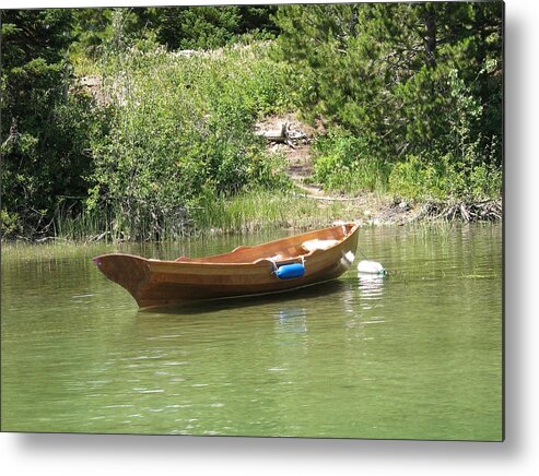 Boating Metal Print featuring the photograph My Fathers Boat by Shawn Hughes
