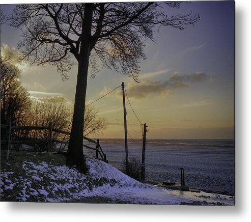 Lake Erie Metal Print featuring the photograph On The Shore by Fresh Focus Photography