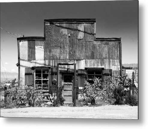 Randsburg Metal Print featuring the photograph One Man's Treasure by Jim Snyder