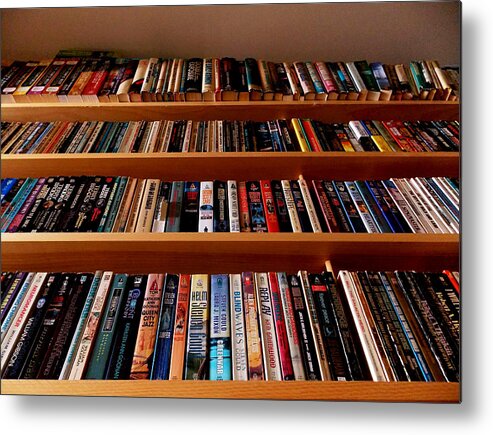 Books Metal Print featuring the photograph Paperback Writer by Nicky Jameson