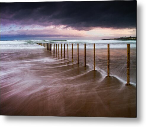 Seascape Metal Print featuring the photograph Portstewart Strand by Paul Killeen