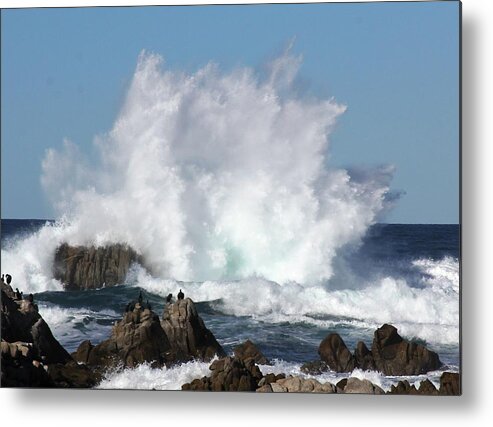 Water Metal Print featuring the photograph Pristine Blast by Ru Tover