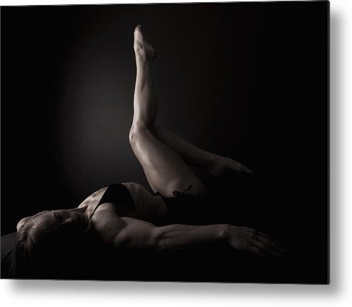 Recline Metal Print featuring the photograph Recline in Strength 2 by Monte Arnold