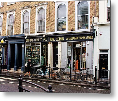 London Metal Print featuring the photograph Retro Clothing by Nicky Jameson