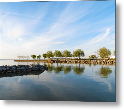 Shoreline Metal Print featuring the photograph Shoreline Park by Shawna Rowe