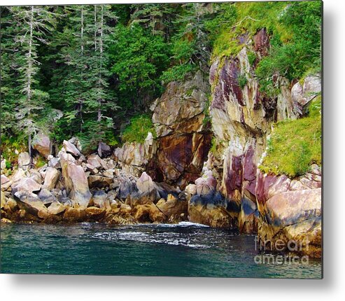 Alaska Metal Print featuring the photograph Stripes from History by Brigitte Emme