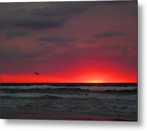 Sunrise Metal Print featuring the photograph Sunrise Pink by JC Findley