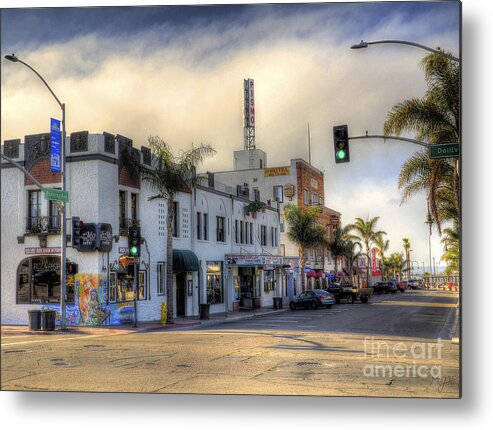 Pismo Beach Metal Print featuring the photograph The Streets of Pismo Beach by Mathias 