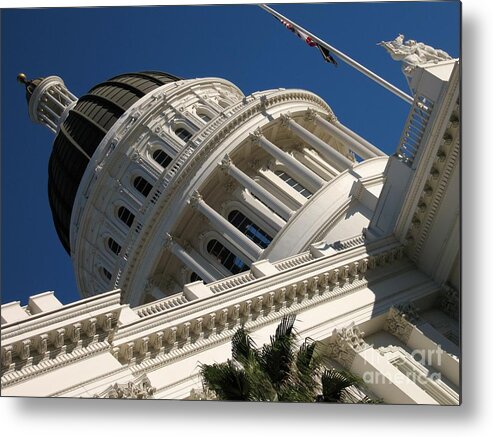 California Metal Print featuring the photograph Tilted Dome by James B Toy