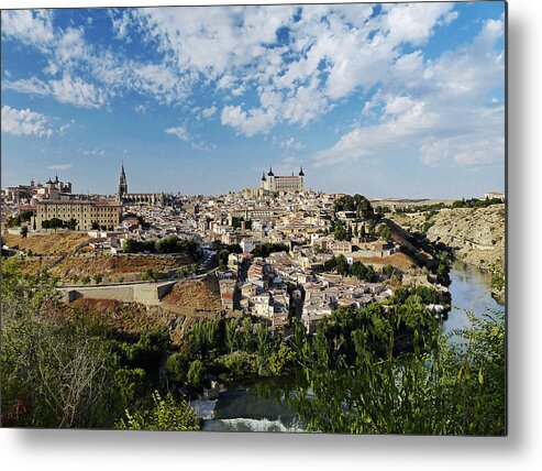 Toledo Metal Print featuring the photograph Toledo Spain by Carl Sheffer