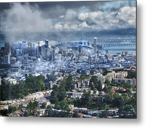 San Francisco Metal Print featuring the photograph Under the Clouds by Jessica Levant