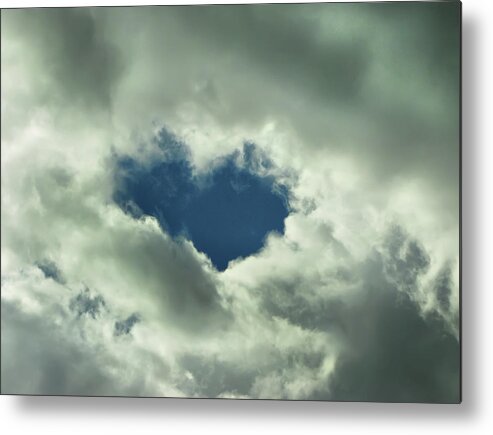 Valentine's Day Metal Print featuring the photograph Valentine's Day - Heart shape by Daliana Pacuraru