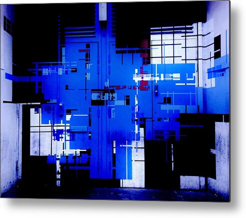 Iphonegraphy Metal Print featuring the photograph Wakefield Street 318 by Angela Seager