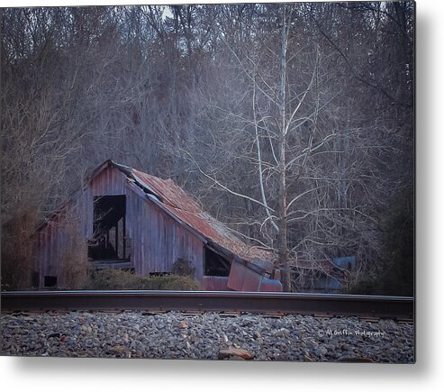 Arkansas Metal Print featuring the photograph Wrong Side of the Tracks by Al Griffin