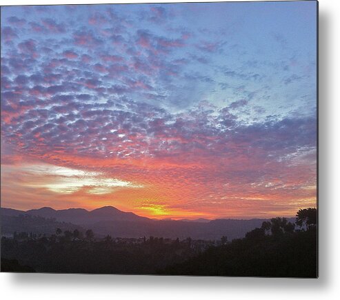 Clouds Metal Print featuring the photograph October Skys Murphy Canyon #3 by Jeremy McKay