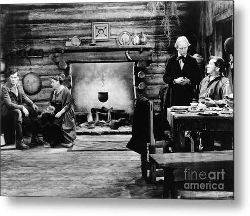 1930 Metal Print featuring the photograph Film Still: Abraham Lincoln #3 by Granger