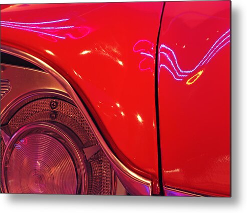 57 Lancer Metal Print featuring the photograph 57 Lancer by Kris Rasmusson