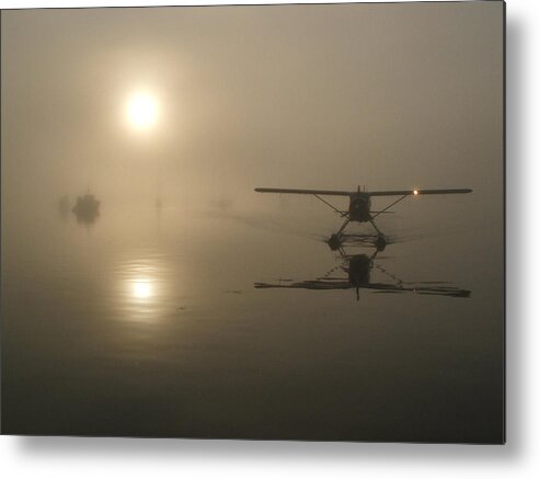 Aviation Metal Print featuring the photograph A Bad Day for Flying by Mark Alan Perry