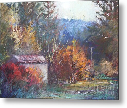 Pamela Pretty Metal Print featuring the painting Autumn Glory by Pamela Pretty