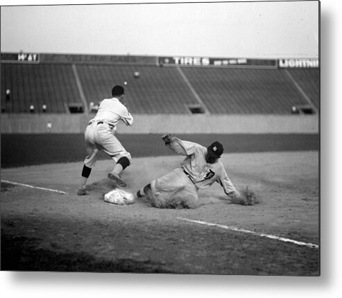 Baseball Player Ty Cobb Wood Print