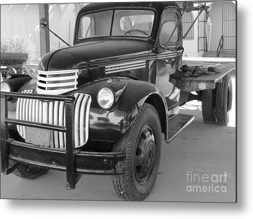 Chevy Metal Print featuring the photograph Chevrolet Farm Truck by Pamela Walrath