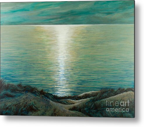 Claire De Lune Metal Print featuring the painting Claire de lune by Marc Dmytryshyn
