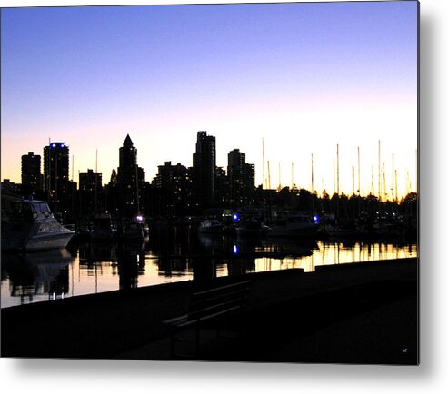 Coal Harbour Metal Print featuring the photograph Coal Harbour by Will Borden