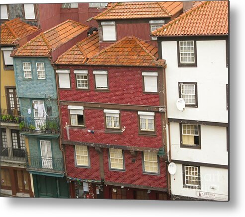 Architecture Metal Print featuring the photograph Douro River Valley by Arlene Carmel