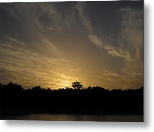 Sunset Metal Print featuring the photograph Golden Hour by Life Makes Art