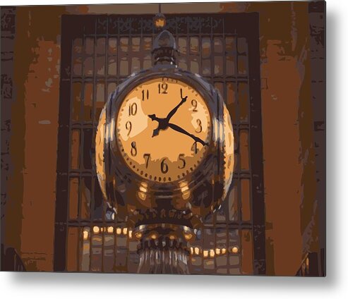 Grand Central Station Metal Print featuring the photograph Grand Central Station Color 16 by Scott Kelley