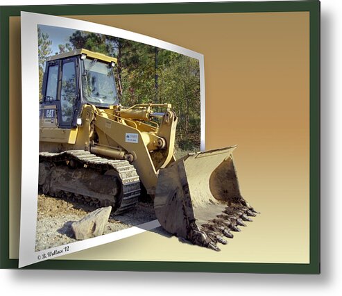 2d Metal Print featuring the photograph Loader - OOF by Brian Wallace