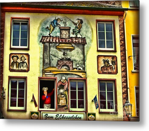 German Windows Metal Print featuring the photograph Max and Moritz by Joan Minchak