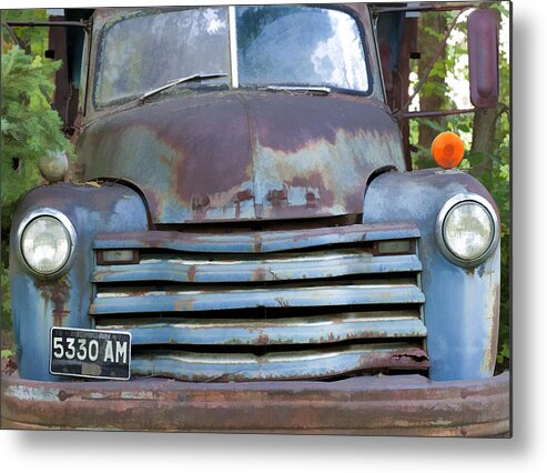 Old Truck Metal Print featuring the photograph Old Truck I by John Crothers
