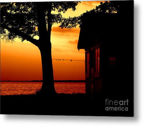 Sunset Metal Print featuring the photograph One Of These Mornin's by Terry Doyle