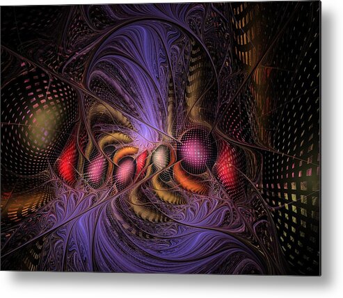 Graffiti Metal Print featuring the digital art A Student Of Time #1 by Nirvana Blues