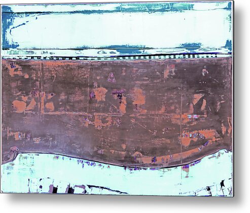 Fine Art Prints Metal Print featuring the painting Art Print Abstract 81 #1 by Harry Gruenert